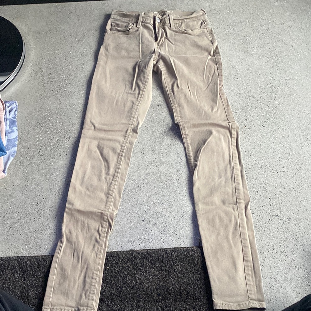 Levi’s Khakis Skinny Style. Size 24.
